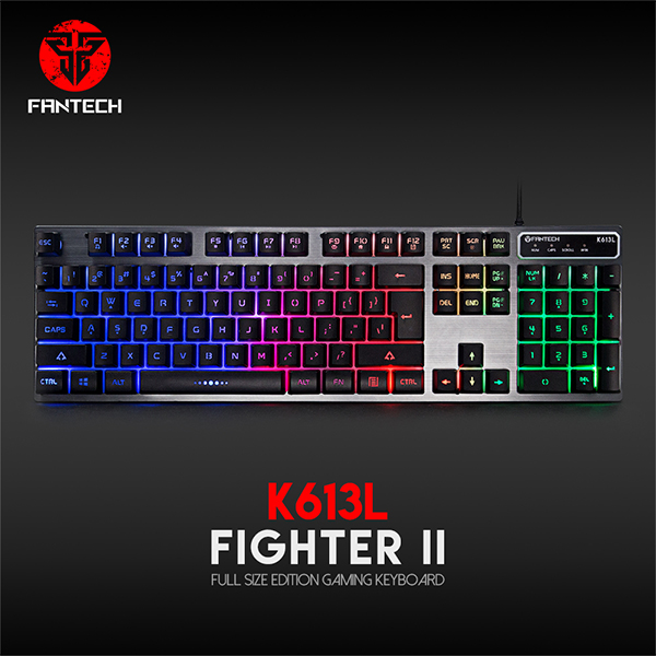 FANTECH K613L Fighter II Full Size Edition Gaming Keyboard FANTECH K613L Fighter II Full Size Edition Gaming Keyboard